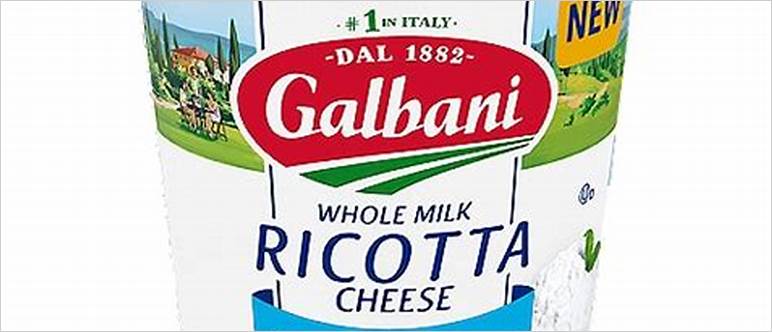 Ricotta cheese lactose intolerance